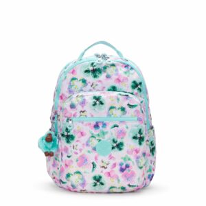 KIPLING SEOUL LAP AQUA BLOSSOM