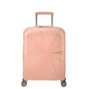 VALISE AMERICAN TOURISTE STARVIBE 55 METALLIC PEACH (valise cabine)