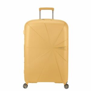 VALISE AMERICAN TOURISTER STARVIBE  77 EXP METALLIC BANANA(Bagage long séjour)